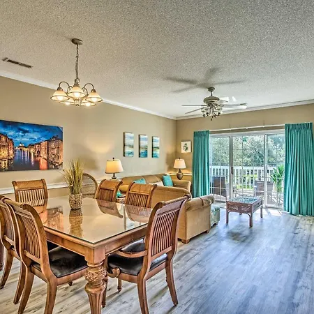 Myrtlewood Resort Condo With Games Less Than 2 Mi To Beach!